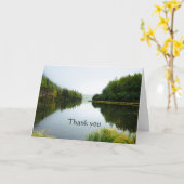 Carte Merci Lake Trees Wilderness (Fleur jaune)