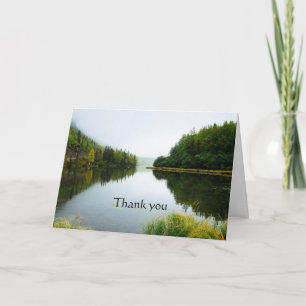 Carte Merci Lake Trees Wilderness