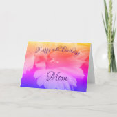Carte Merci Maman Daffodique Fleur Anniversaire (Devant)