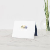 Carte Merci marin Blue Wave Navy/Wht ID836 (Dos)