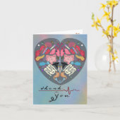 Carte Merci médical (Fleur jaune)