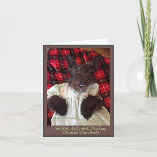 Carte Merci Merci Beaucoup (Devant)