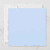 Carte Merci, Merci, bleu clair blanc (Dos)