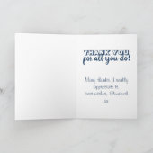 Carte Merci - Merci et reconnaissance (Intérieur)