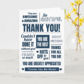 Carte Merci - Merci et reconnaissance (Fleur jaune)