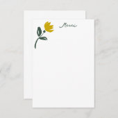 Carte Merci Merci Note (Devant / Derrière)