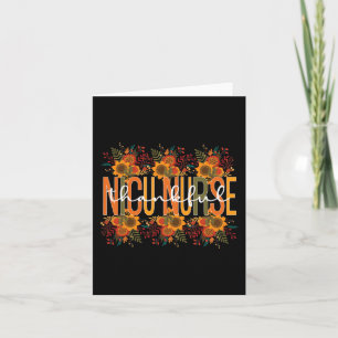 Carte Merci NICU Nurse Thanksgiving NICU Nurse 1