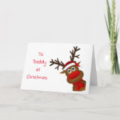 Carte **MERCI NOËL DADDY** en service! (Devant)