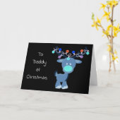 Carte **MERCI NOËL DADDY** en service! (Fleur jaune)