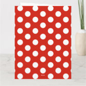 Carte Merci personnalisé arbre de célébration enseignant (Dos)