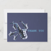 Carte Merci plat saxophone (Dos)