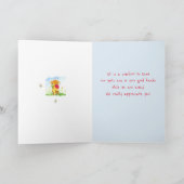 Carte Merci pour animaux domestiques Chats Chiens Fleurs (Intérieur)