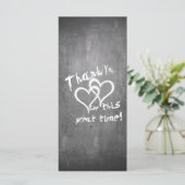 Carte Merci pour ce grand moment sur un tableau à craie (Debout devant)