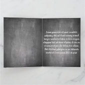 Carte Merci pour ce grand moment sur un tableau à craie (Intérieur)