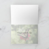 Carte Merci pour être le vent sous mes ailes (Intérieur)