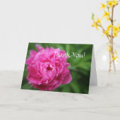 Carte Merci pour être un endroit lumineux - Peony (Fleur jaune)