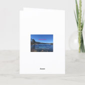 Carte Merci pour le don de votre amitié ! (Dos)