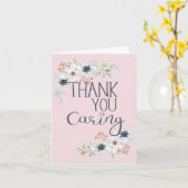 Carte Merci Pour Prendre Soin Appréciation Des Aidants D (Fleur jaune)