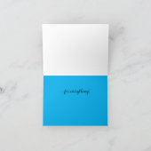 Carte Merci pour tout (Intérieur)