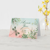 Carte Merci pour votre don de marguerites (Fleur jaune)