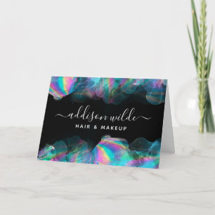 Carte Merci pour votre entreprise d'encre alcoolique hol