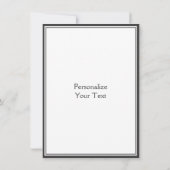 Carte Merci Pour Votre Genre Expression De Sympathie (Dos)