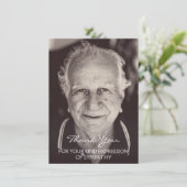 Carte Merci Pour Votre Genre Expression De Sympathie (Debout devant)