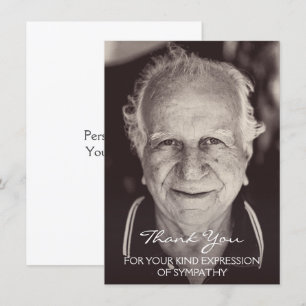 Carte Merci Pour Votre Genre Expression De Sympathie