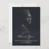 Carte Merci Pour Votre Genre Expression De Sympathie (Devant)