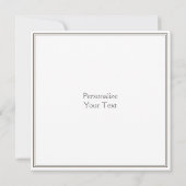 Carte Merci Pour Votre Genre Expression De Sympathie (Dos)