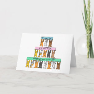 Carte Merci pour votre patience et votre soutien