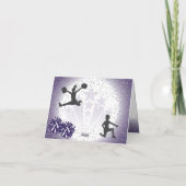 Carte Merci pourpre à l'anniversaire (Dos)