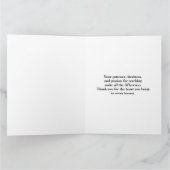 Carte Merci Professeur Cavalier King Charles (Intérieur)