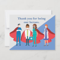 Merci Professionnels de la santé Héros Docteur Inf