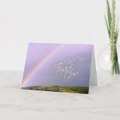 Carte Merci Rainbow Wings (Devant)