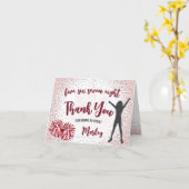 Carte Merci rose d'anniversaire (Fleur jaune)