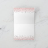 Carte Merci rose d'anniversaire (Intérieur)