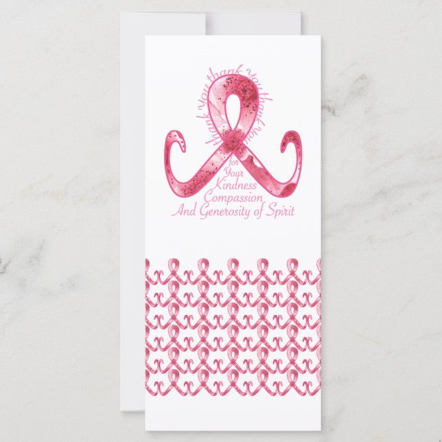 Carte Merci rose du carbone (Devant)