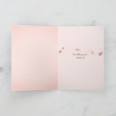 Carte merci rose en main (Intérieur)
