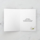 Carte Merci sympathie de la famille (Intérieur)