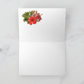 Carte Merci tropical de cadeau de mariage de brise (Intérieur)