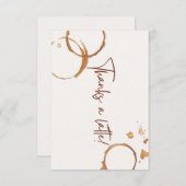 Carte Merci un latte (Devant / Derrière)