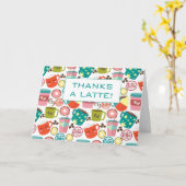 Carte Merci Une Récente Appréciation Du Merci (Fleur jaune)