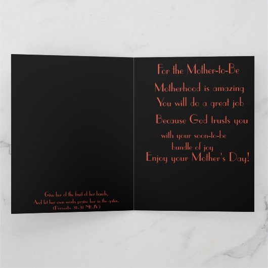 Carte mère-à-être (Intérieur)