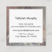 Carte mère Abstraite Pink Purple Silver Liquid Art (Dos)