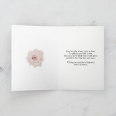 Carte Mère Anniversaire Fleurs éparses (Intérieur)