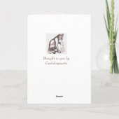 Carte Mère chat et chaton (Dos)