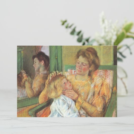 Carte Mère Compiler les cheveux de l'enfant | Mary Cassa (Debout devant)