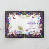 Carte Mère d'anniversaire magique et envoûtante (Intérieur)