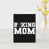 Carte Mère De Boxe Soutien Et Fier Parent De Boxe (Fleur jaune)